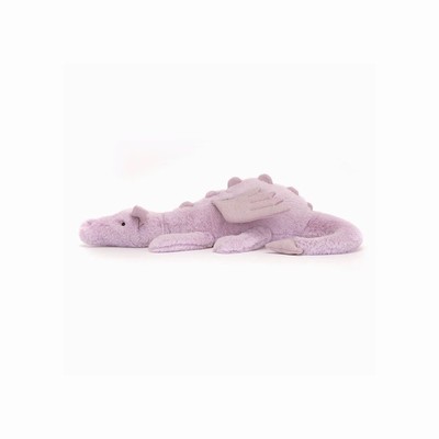 Jellycat Lavender Dragon USA | 75309GDKF